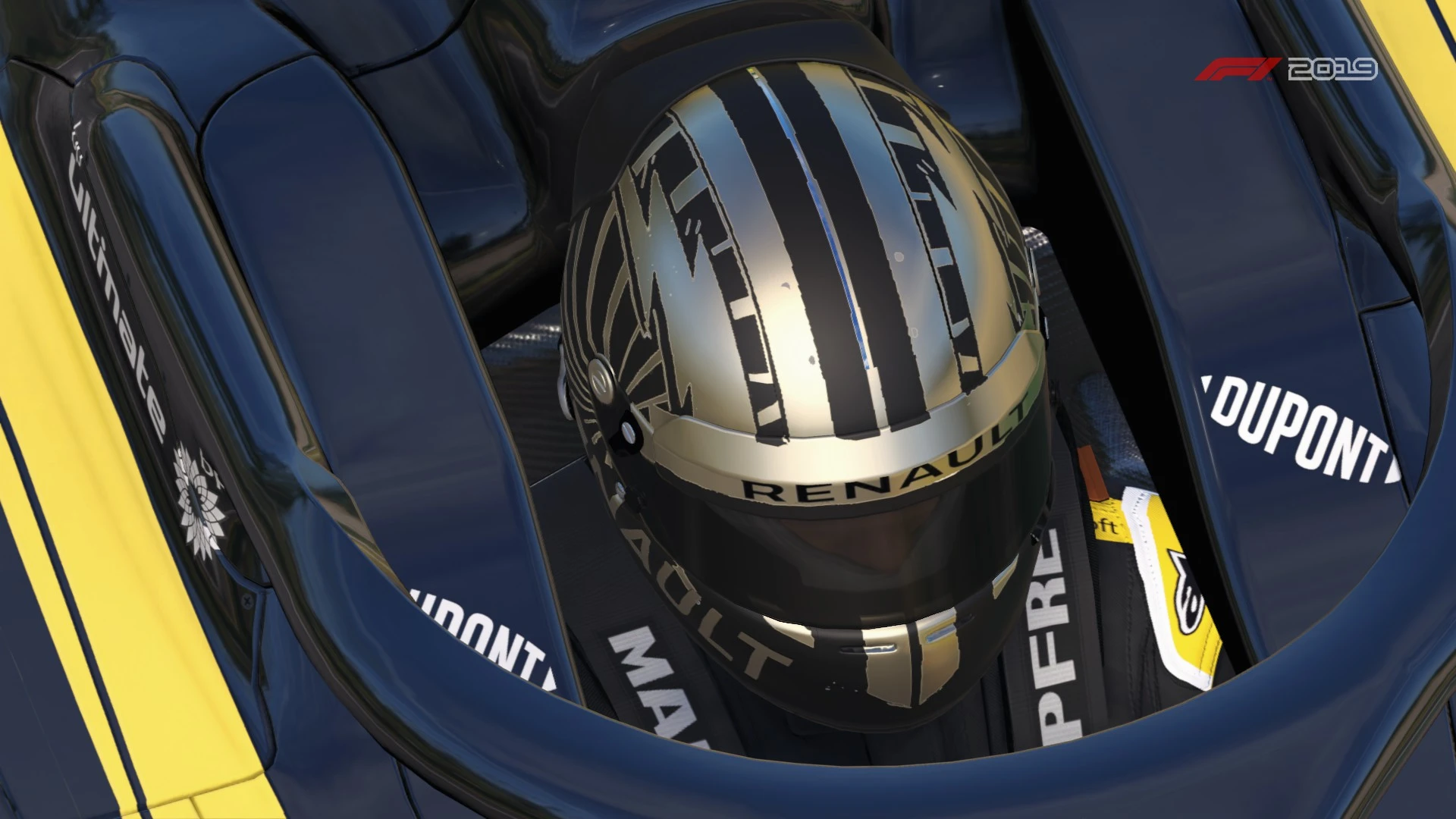 F1 2018 "Hulkenberg стиль шлем"