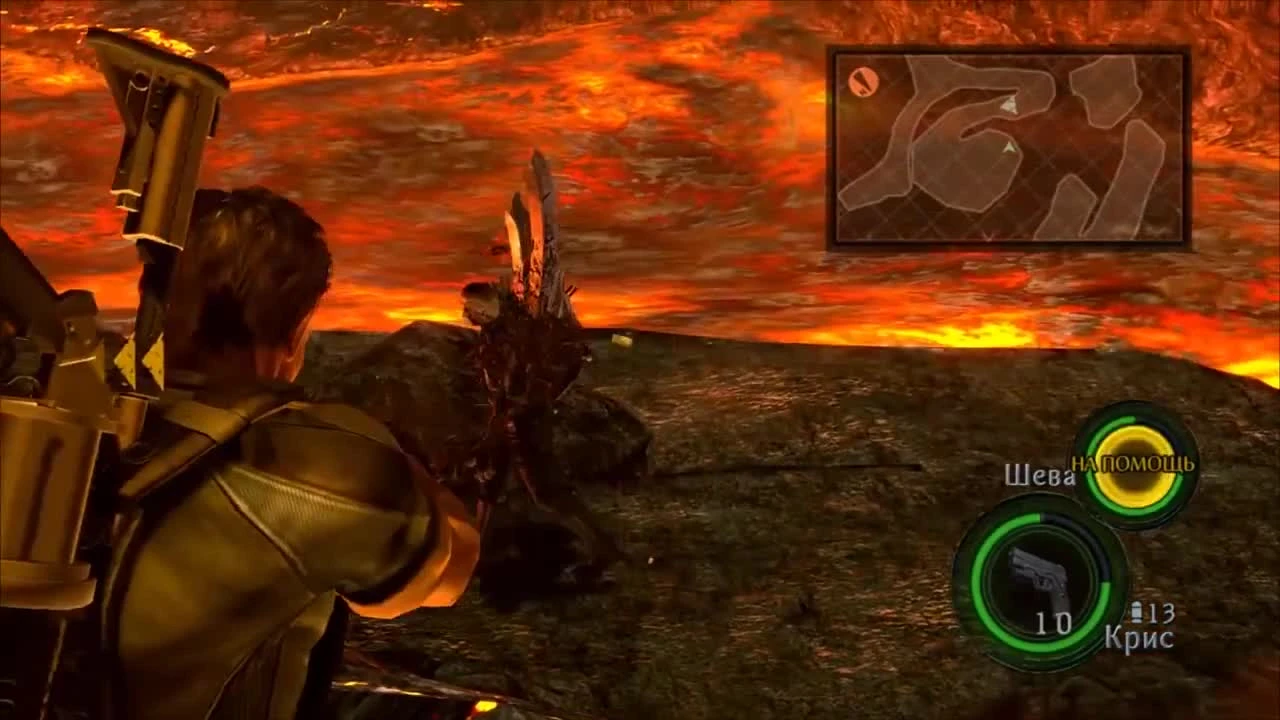 Прохождение Resident Evil 5 CO-OP Дмитрий Бэйл и TheEasyNick - Часть 18 Финал