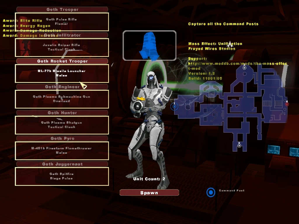 Star Wars: Battlefront 2 "Mass Effect: Unification R5 (Standalone)"