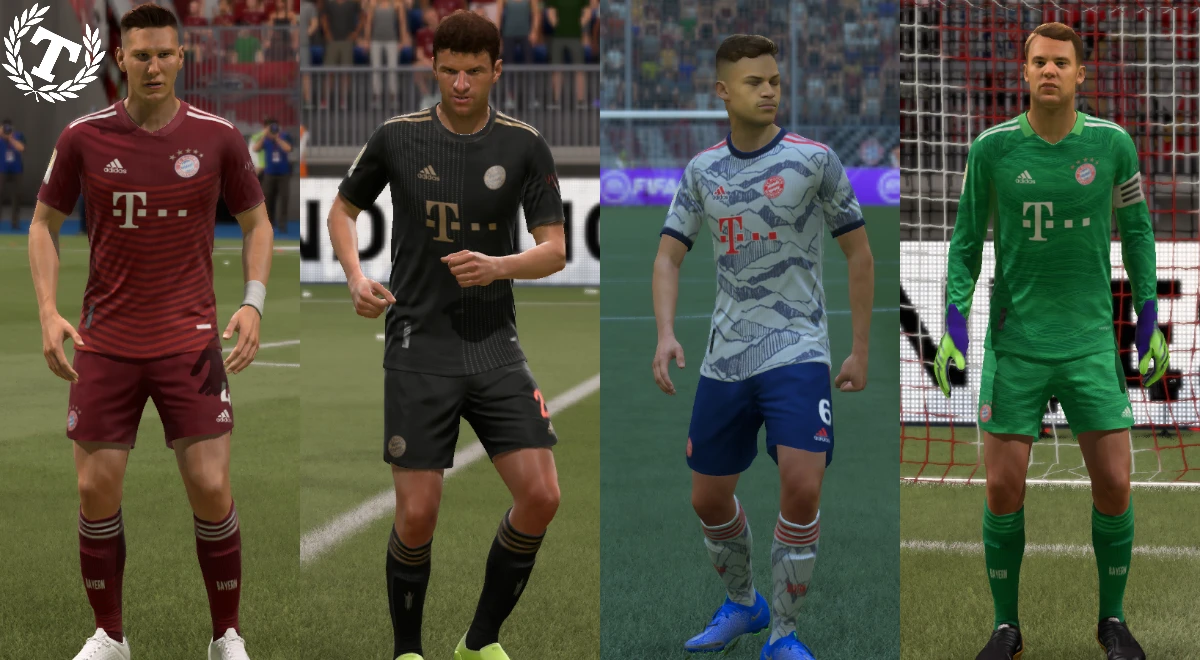 FIFA 21 "Комплект форм Баварии на сезон 21-22"