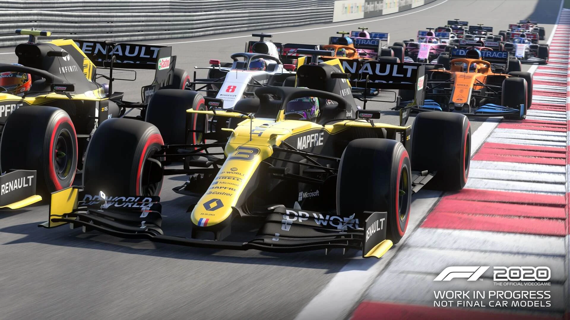 F1 2020 получает бесплатное обновление сезона F2 2020