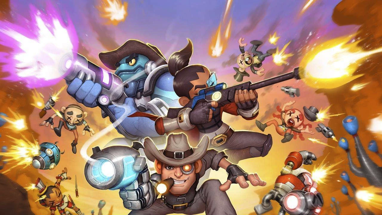 Космический вестерн-шутер с видом сверху TombStar выйдет на ПК в Steam 20 июля