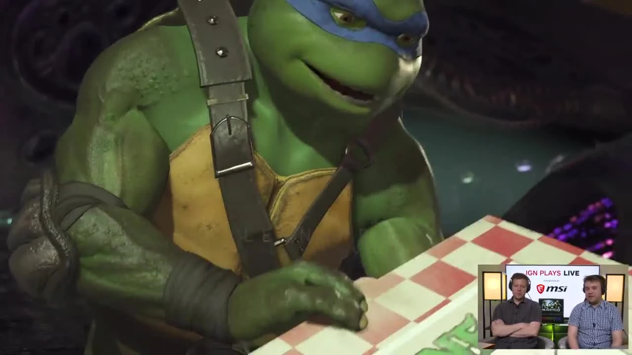2 часа геймплея Injustice 2 Teenage Mutant Ninja Turtles DLC