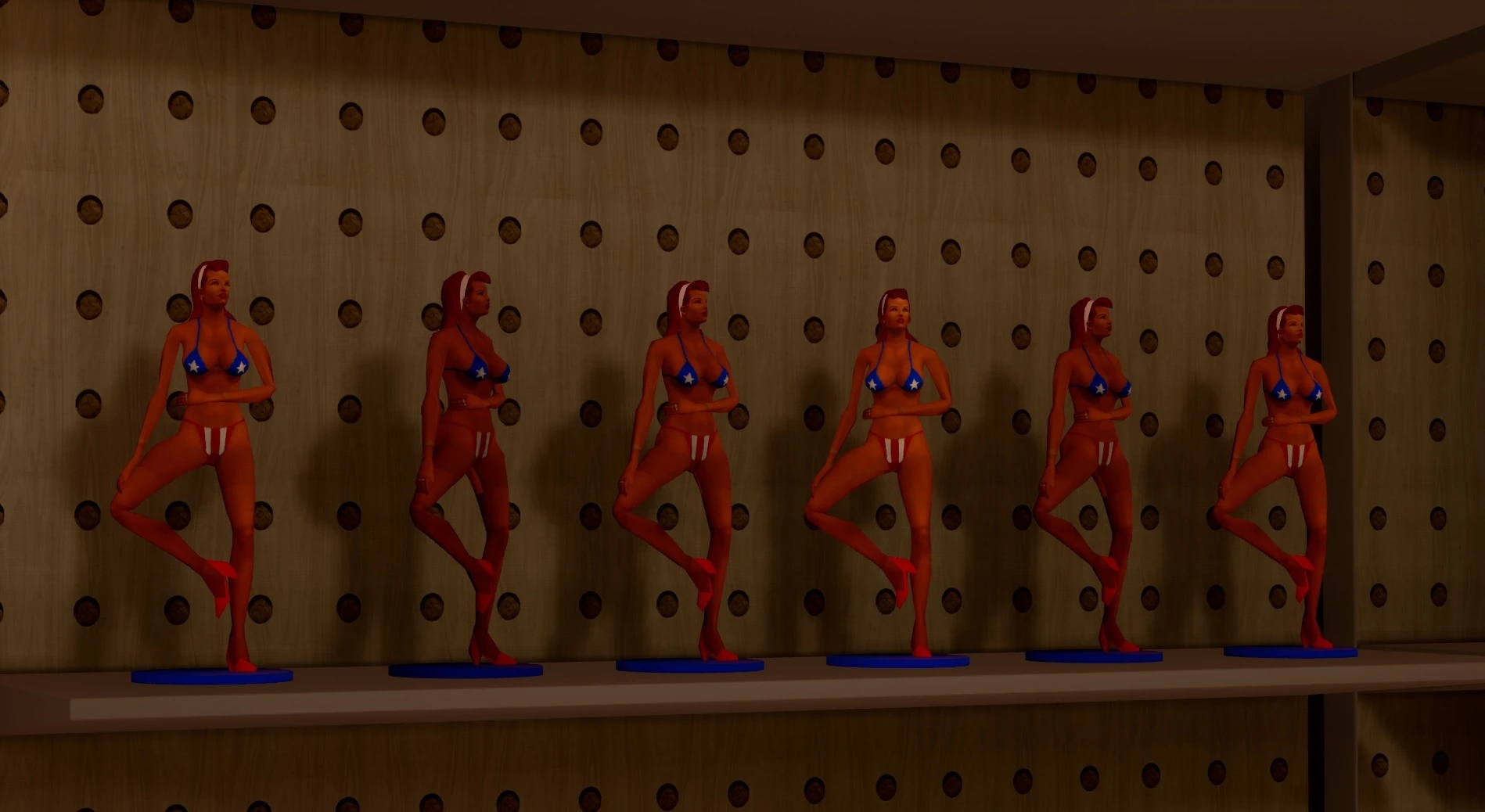 Grand Theft Auto: The Trilogy (San Andreas) "Фигурки с Кэнди Сакс"