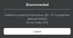 Решение частой ошибки 279 в Roblox, которая охватывает многих пользователей и не даёт играть