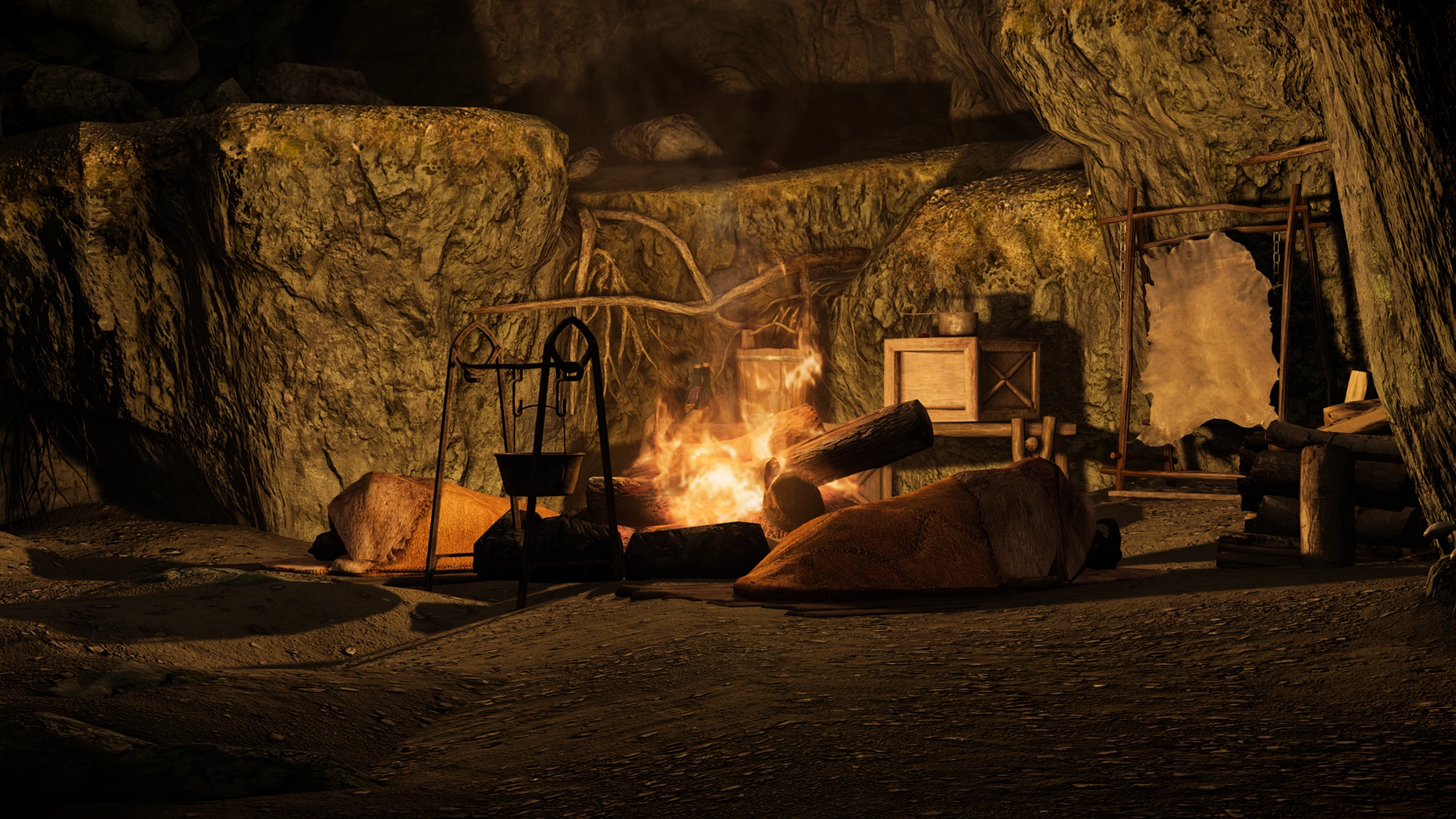 Skyrim SE "Одеяла используются по назначению"