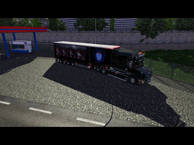 ETS 2 "Scania V8 Sound Scania R S T Longline By MIBATOMIC"
