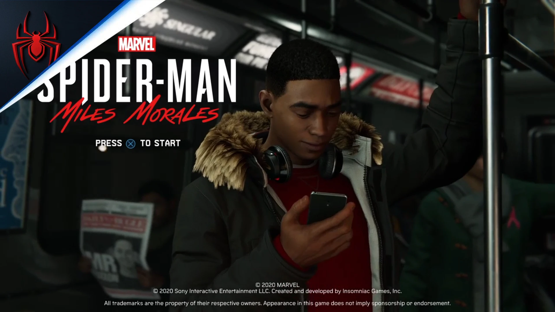 The Amazing Spider-Man 2 "Интро в главном меню из Spider-Man Miles Morales PS5" [v2.0]