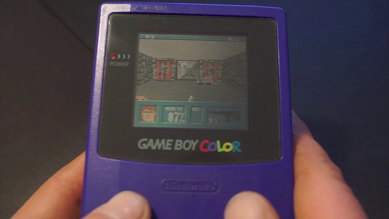 Культовый шутер Wolfenstein 3D запустили на Game Boy Color