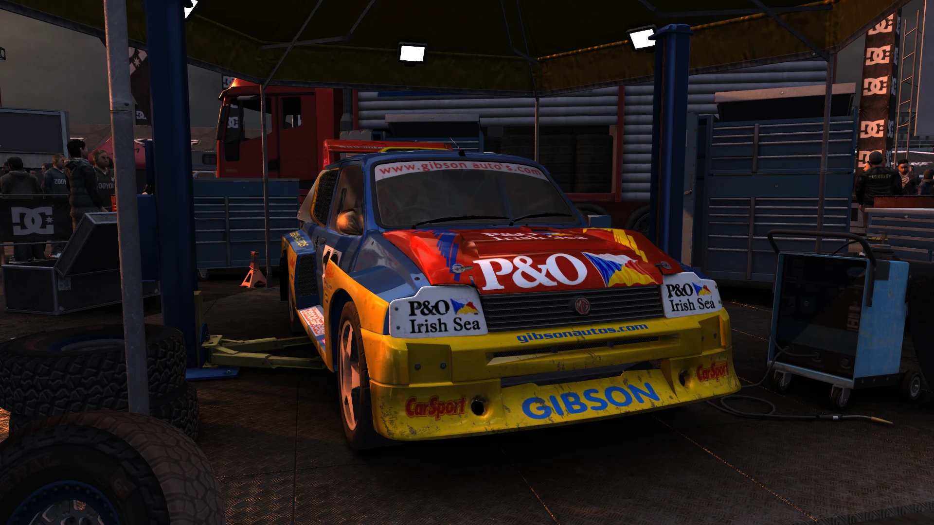 Colin McRae: DiRT 2 "Removing yellow firter/Удаление жёлтого фильтра v 1.1"