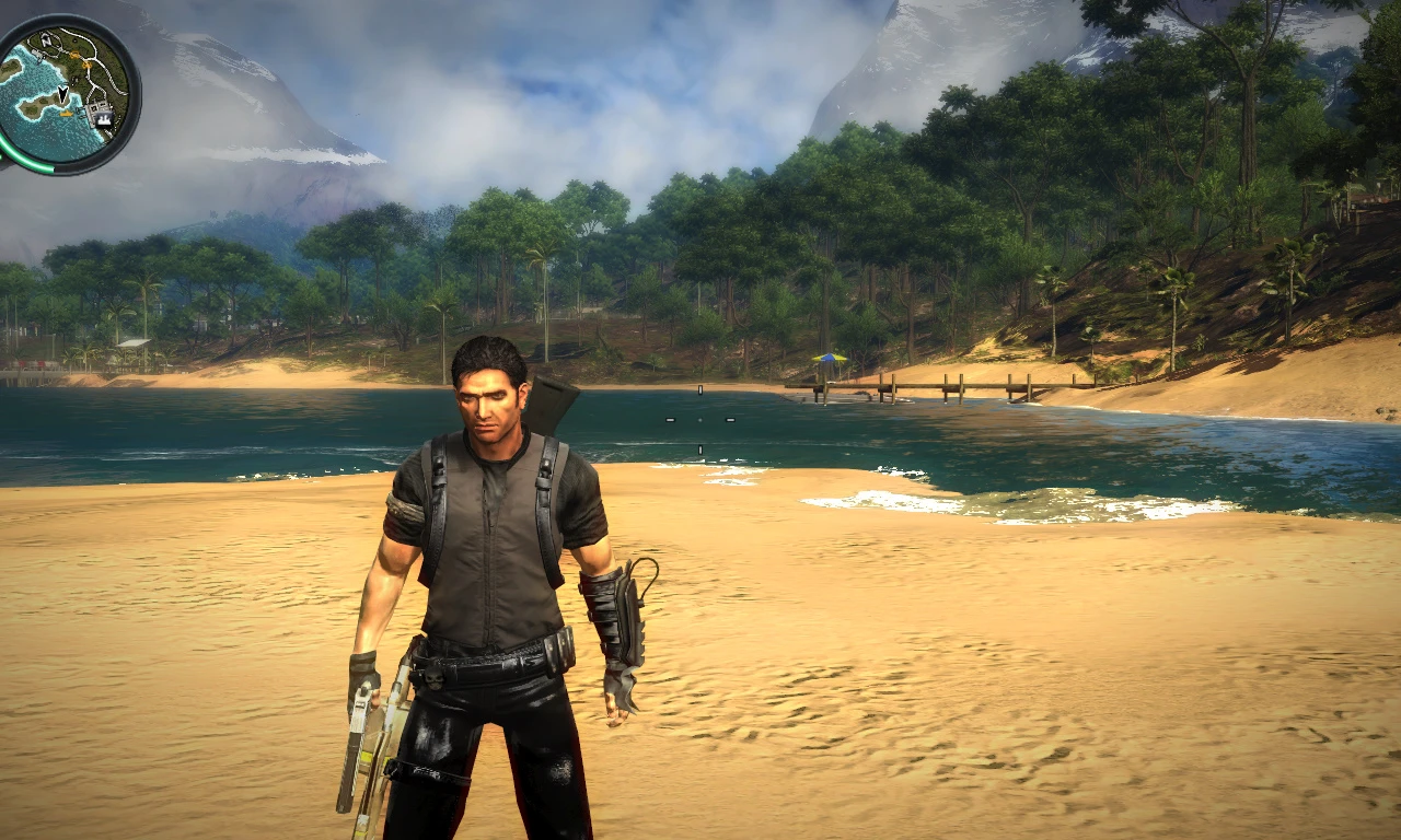 Just Cause 2 "Скин Black Skull"