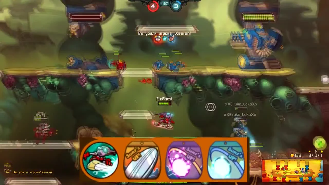 Awesomenauts - Гайд на Коко Небулон