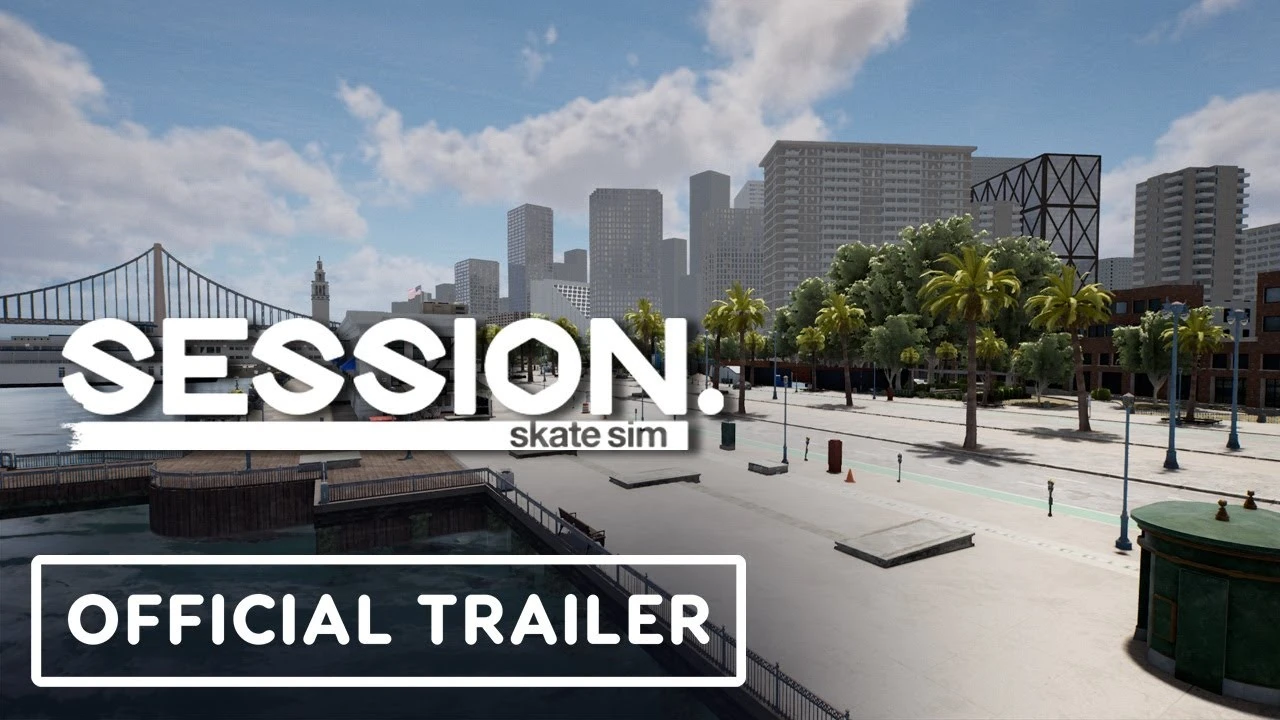Геймплейный трейлер симулятора скетйборда Session: Skate Sim