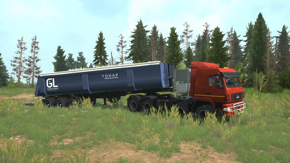 Spintires: MudRunner "МАЗ-6516B9 8х8 v1.5"