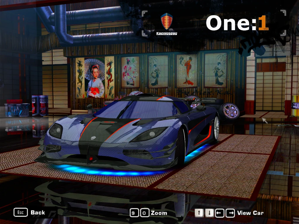 Need for Speed: Most Wanted "Гараж в Японском стиле от Alex.Ka."