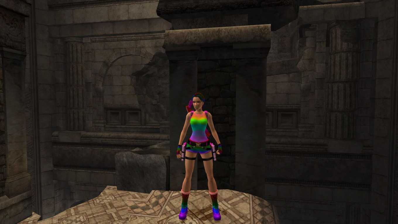 Tomb Raider: Anniversary "Лара-Дочь Радуги"