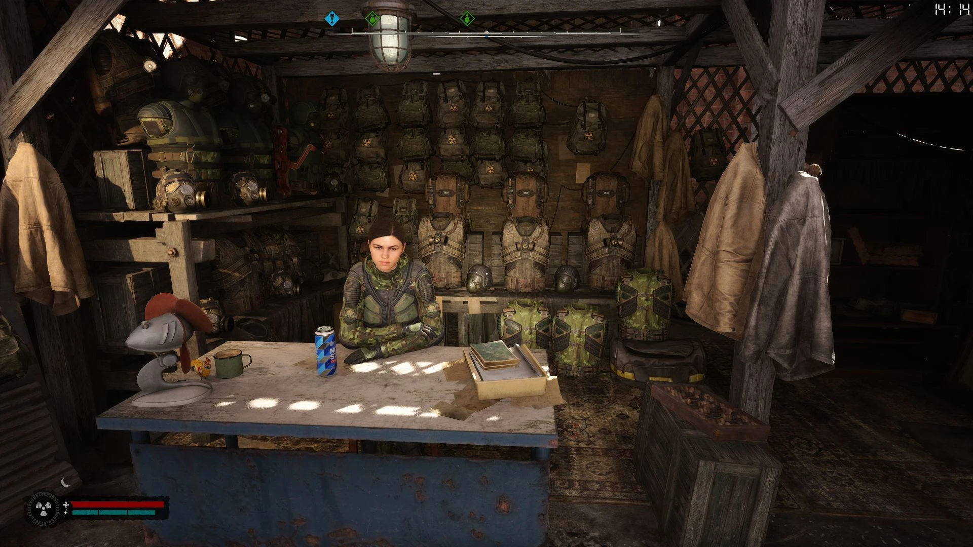 S.T.A.L.K.E.R. 2: Heart of Chornobyl "Часы в правом верхнем углу HUD"