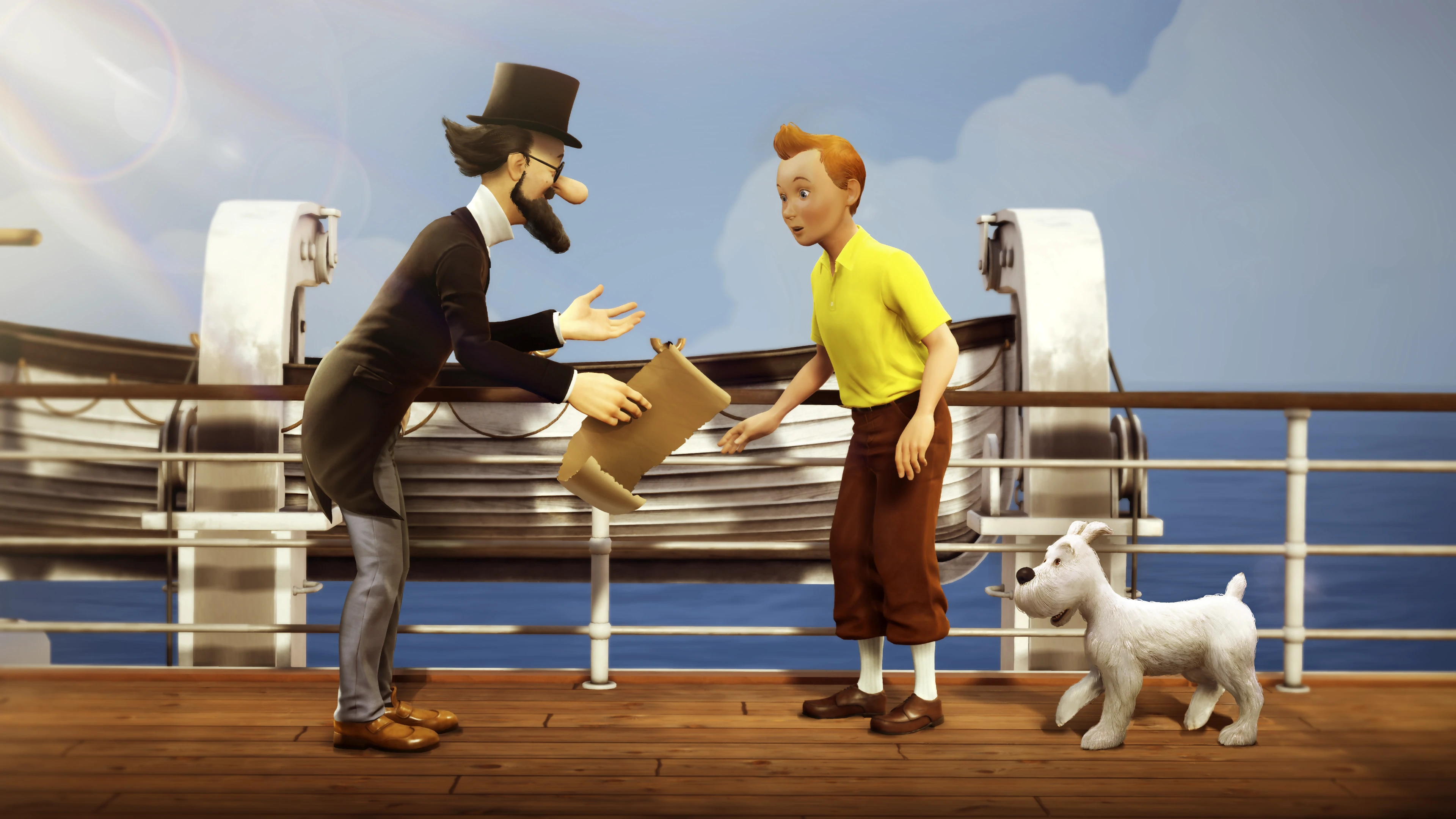 Microids представила несколько изданий приключенческой игры Tintin Reporter - Cigars of the Pharaoh