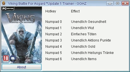 Viking - Battle for Asgard: Трейнер/Trainer (+7) [Update 1] {Chris/GGHZ}