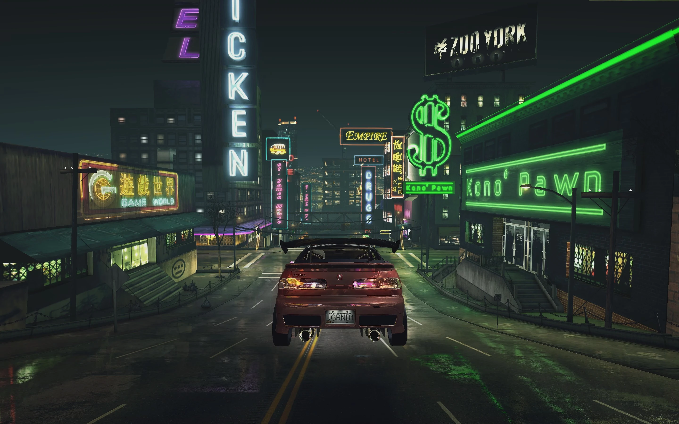 Need for Speed: Underground "Неофициальное обновление для Redux версии"