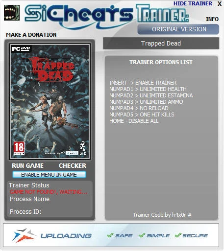 Trapped Dead: Трейнер (+5) [1.0.71.0] {h4x0r}