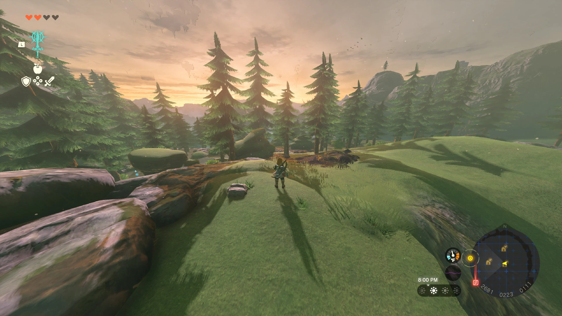 The Legend of Zelda: Tears of the Kingdom "Мод на поле зрения (FOV)"