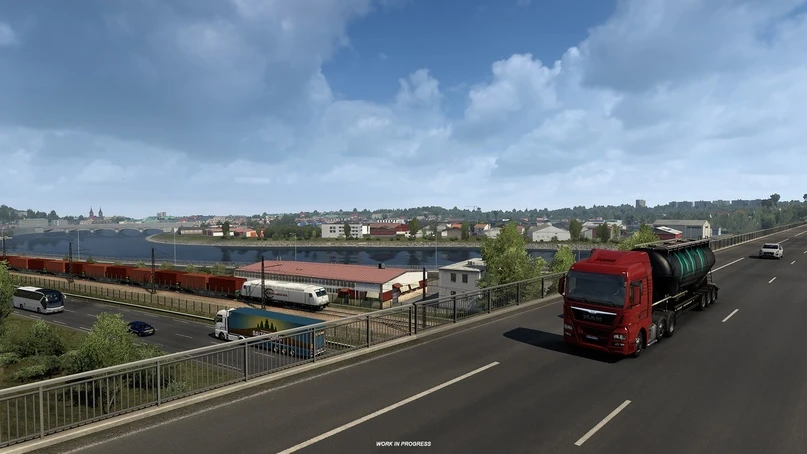 Соединение Vive la France и Iberia в Euro Truck Simulator 2