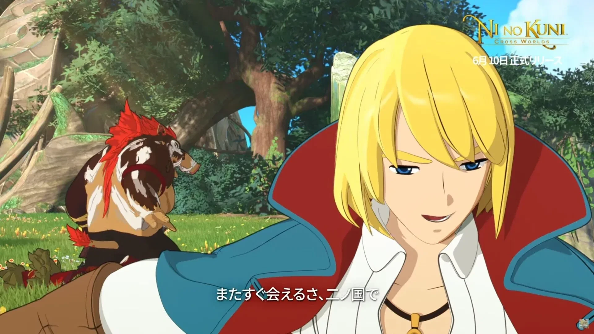 Новый трейлер Ni No Kuni: Cross Worlds, представляющий отважного мечника