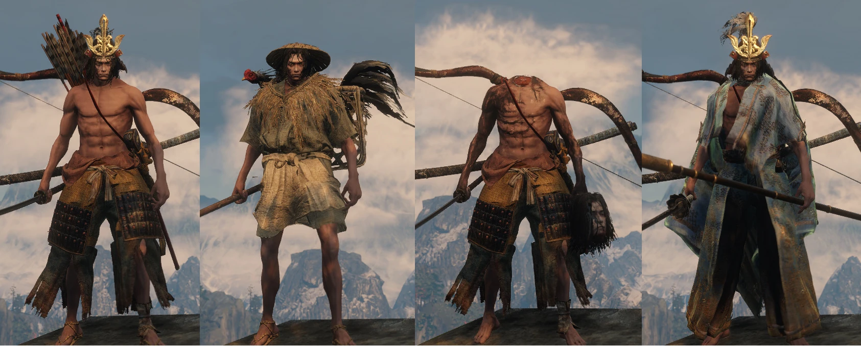 Sekiro: Shadows Die Twice "Пак брони Гэнитиро Асина"