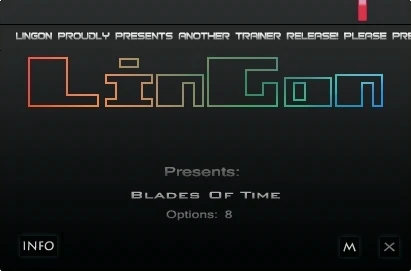 Blades Of Time: Трейнер/Trainer (+8) [1.6: Update 6] {LinGon}