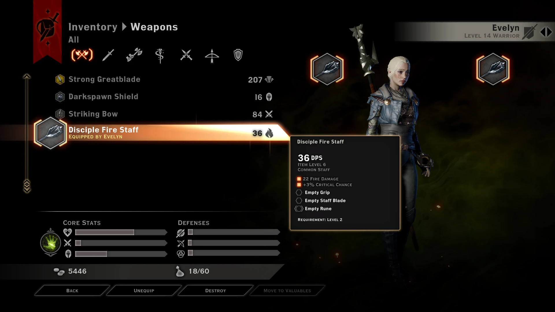 Dragon Age: Inquisition "Weapons - No Class Restrictions"