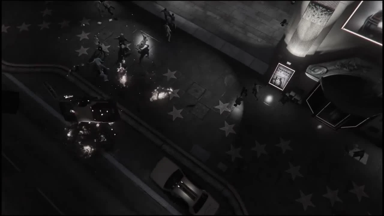 Пародия на второй трейлер "Hatred 'Human Shields'" в Rockstar Editor