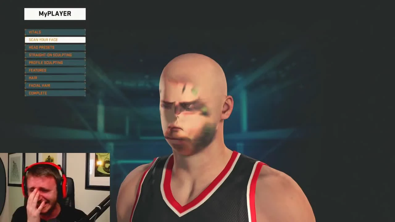 NBA 2K16 "Результаты работы приложения для перемещения своего лица!"