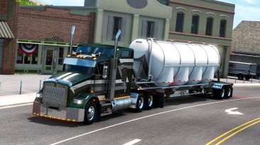 American Truck Simulator "Прицеп Polar Pneumatic Dry Bulk в собственность"