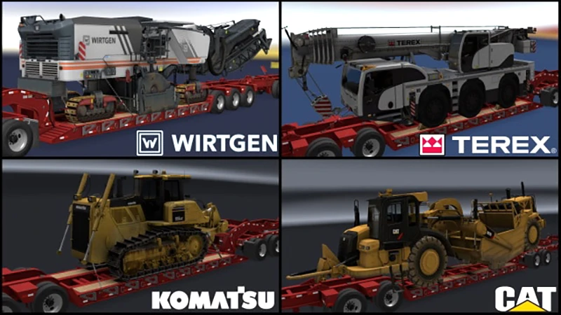 American Truck Simulator "Пак негабаритных грузов" [v1.0]