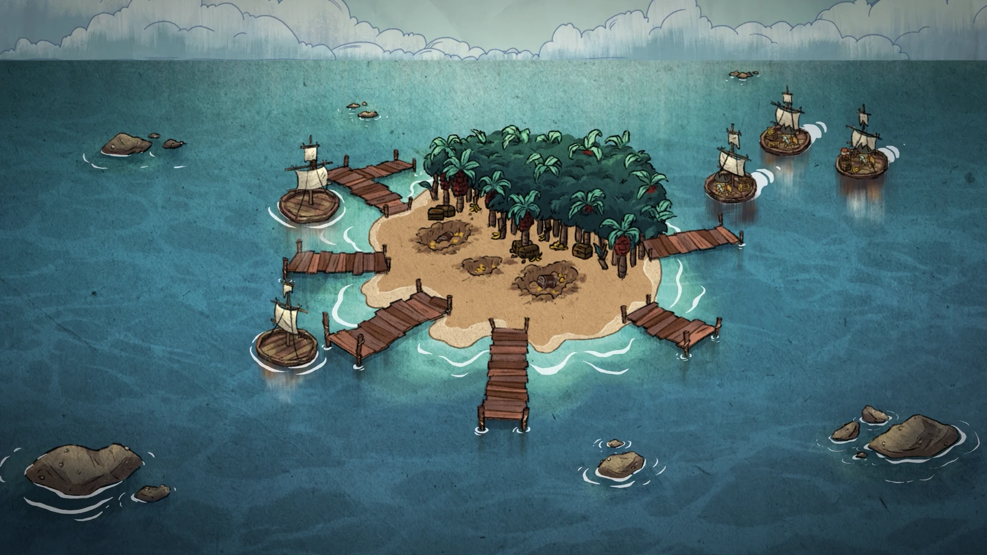 Для Don't Starve Together вышло крупное обновление The Curse of Moon Quay