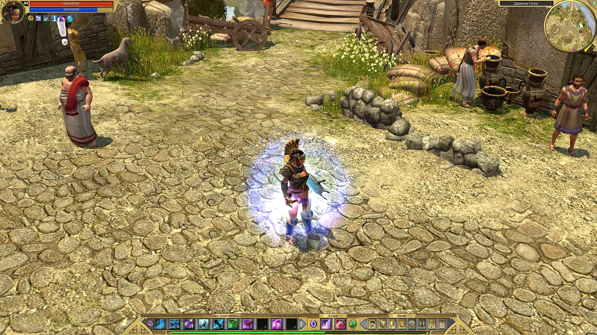 Titan Quest "Сохранение - Ведун, сюжет на 100%"