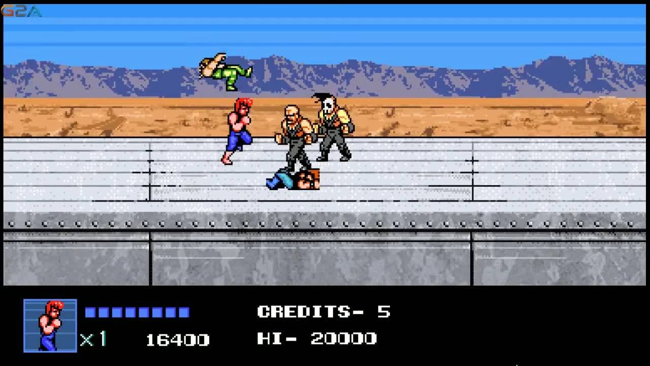 Ностальгия в новой обёртке Double Dragon 4 (2017) [ArtGames LP]