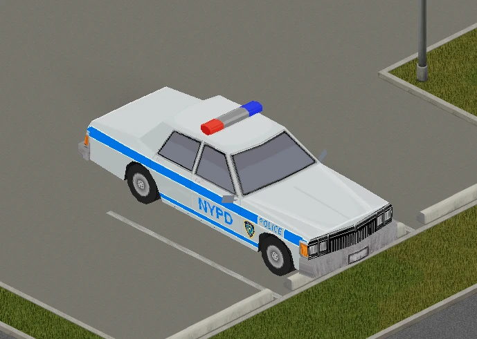 Project Zomboid "NYPD Police Car"