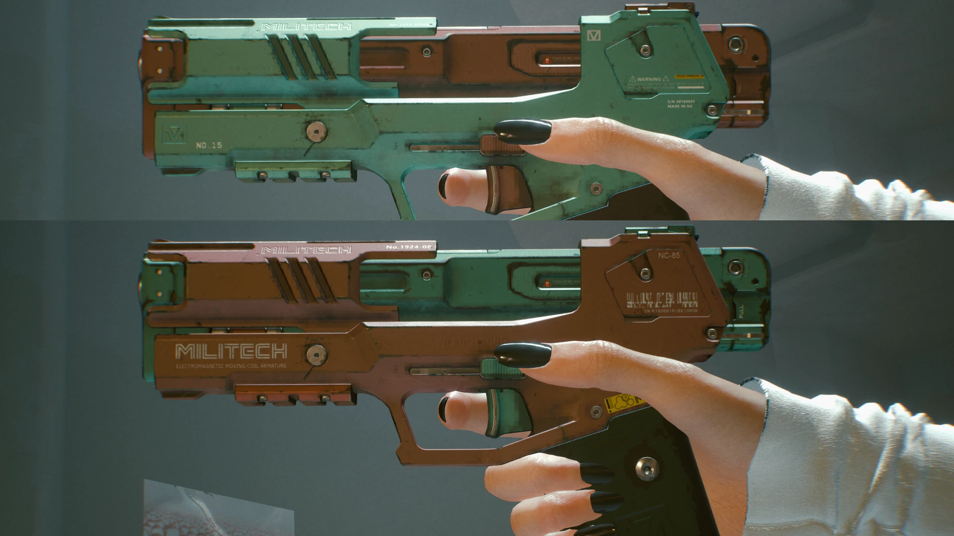 Cyberpunk 2077 "Пистолет Ребекки из Edgerunners"