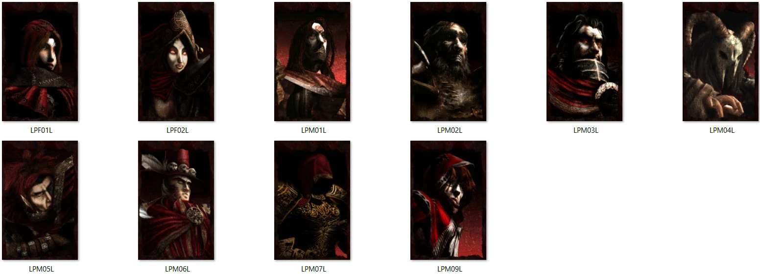 Baldur's Gate "136 портретов из Disciples 2 для BG1-2 и IWD"