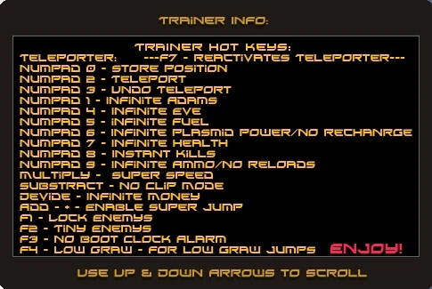 Bioshock 2: Трейнер (+ 14) [1.0/1.0.0.1] {LinGon}