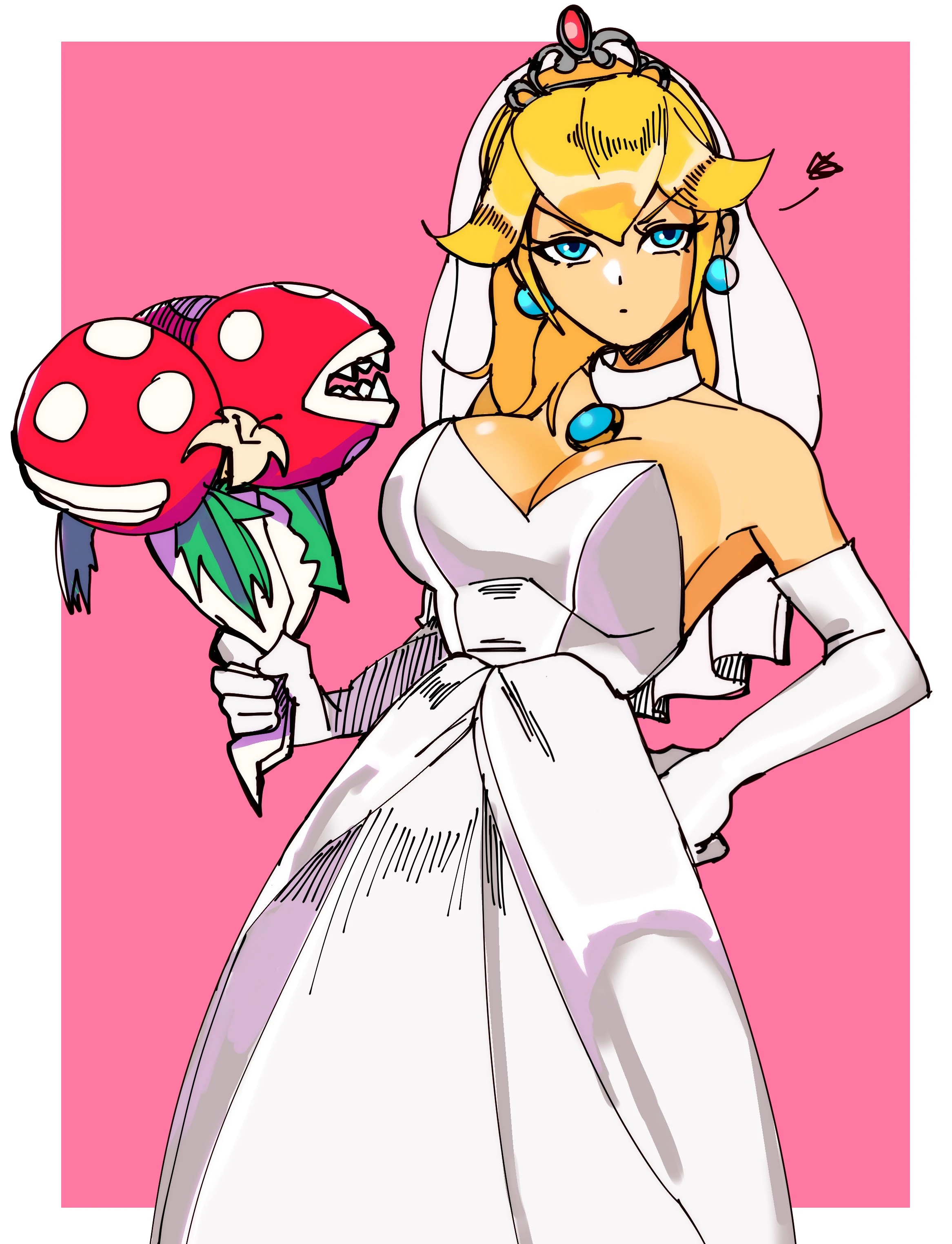 Понятно почему Пич ненавидит свадьбу Боузера