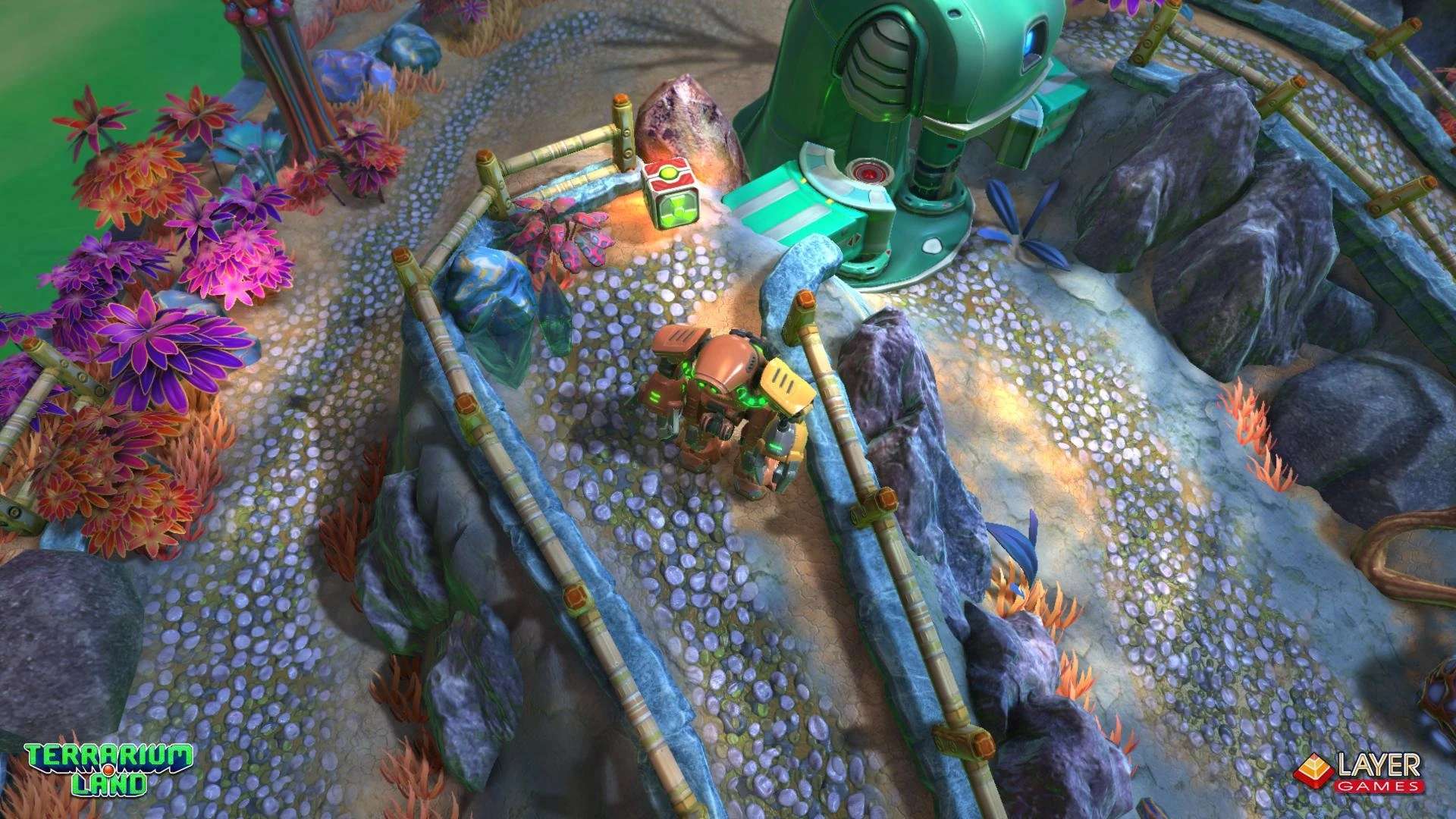 Terrarium Land. 3d инди-аркада выходит весной