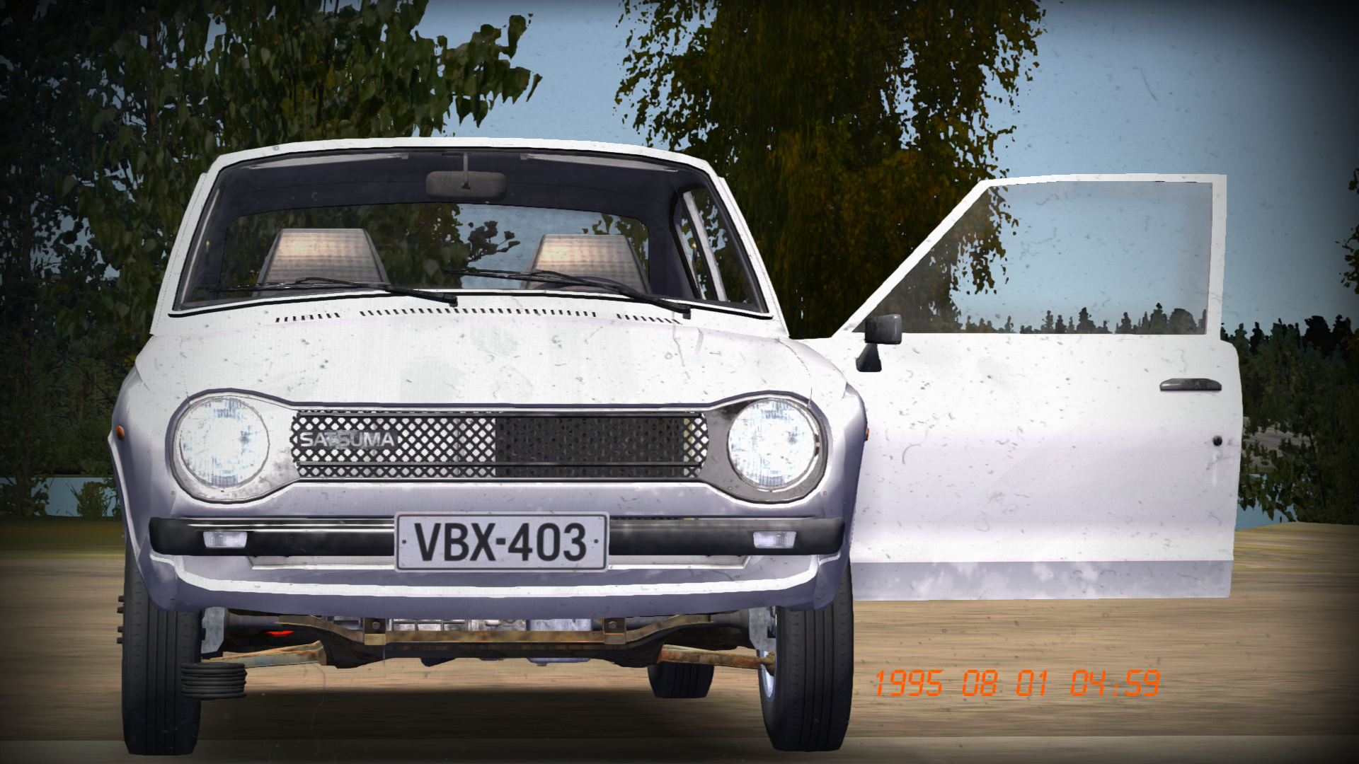 My Summer Car "Сохранение Стоковая сатсума сюжет не тронут пройден тех.осмотр"