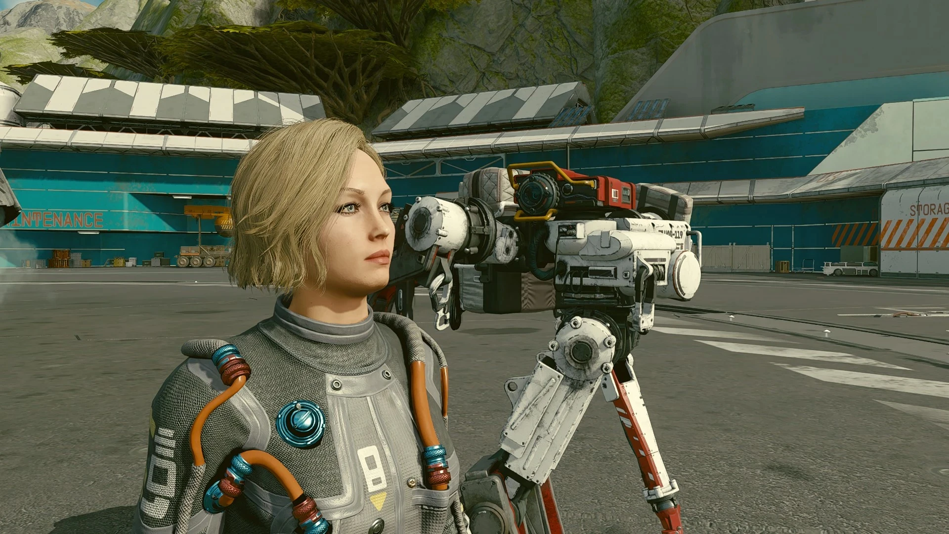 Starfield "Сохранение - Сексуальная Сара Морган"