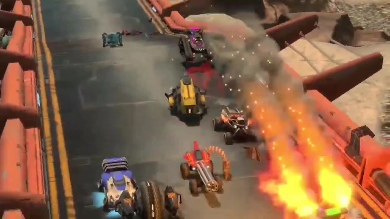 Трейлер BlazeRush для Nintendo Switch