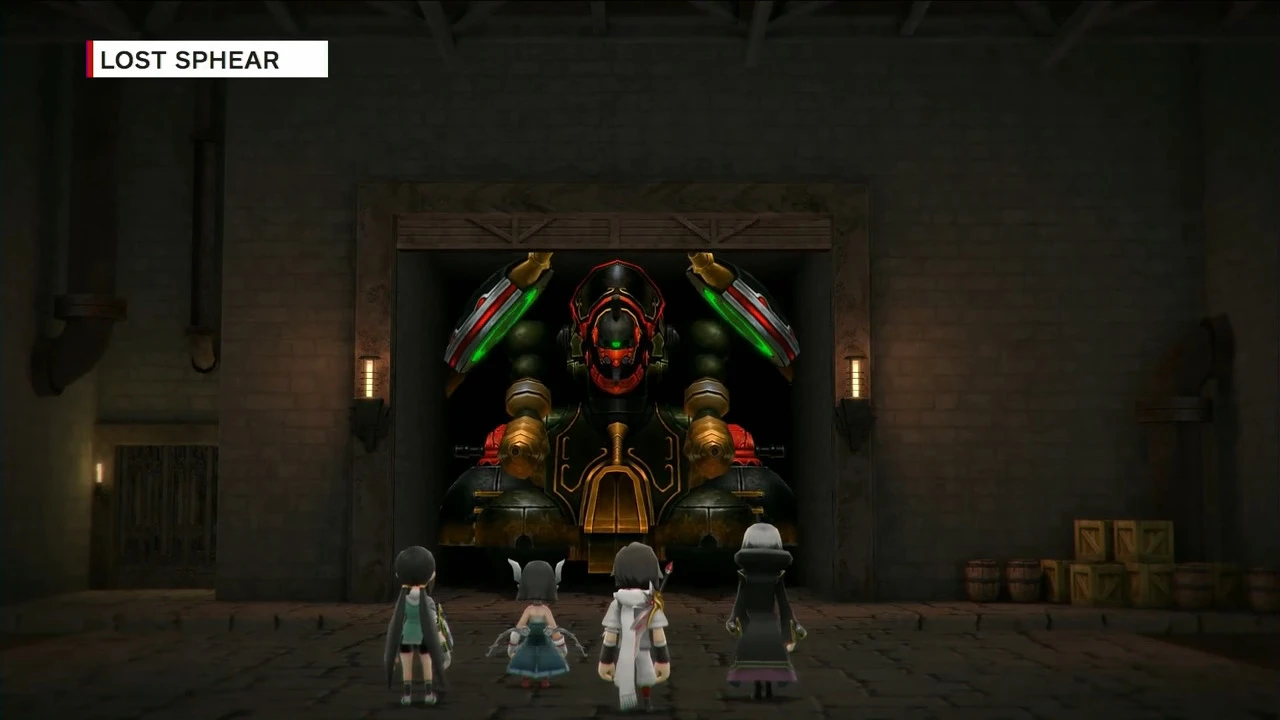 Демонстрация японской ролевой игры Lost Sphear