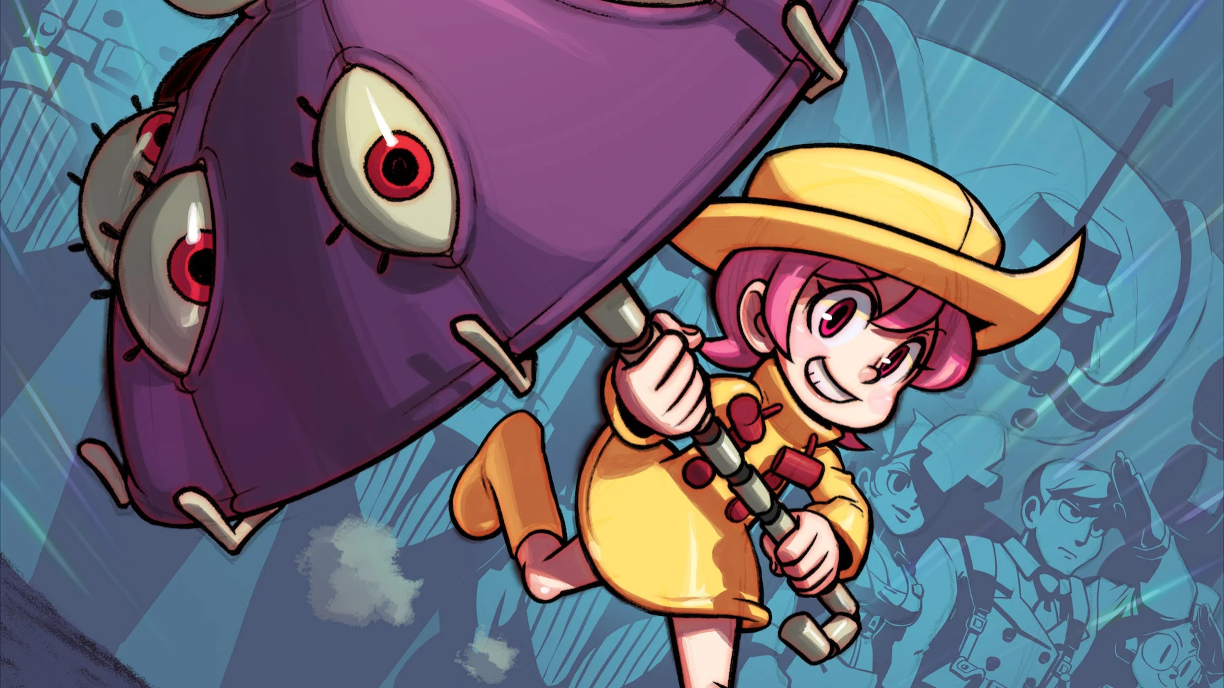 Skullgirls 2nd Encore получит необычного персонажа с глазастым зонтом