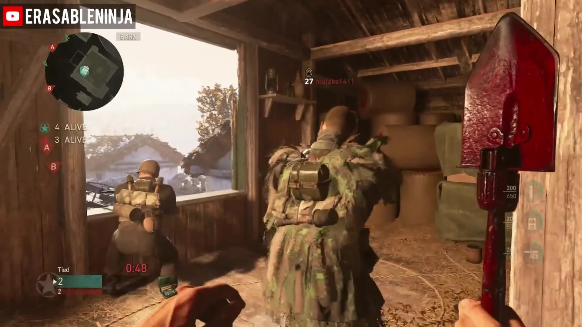 Call of Duty: WWII "Подборка троллинга кемперов и нубов #2"